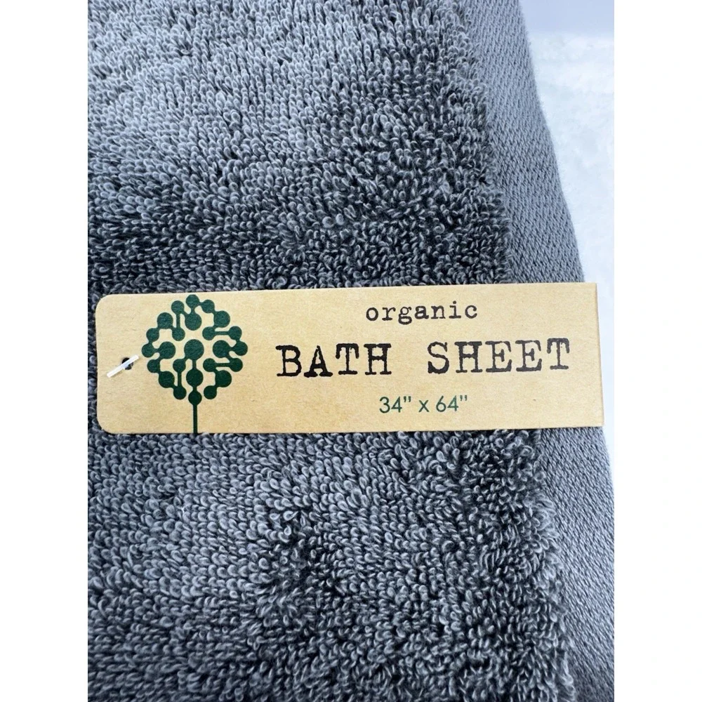 Eco Existence The Organic Towel Eco- melange 2 Pc Bath Sheets 34